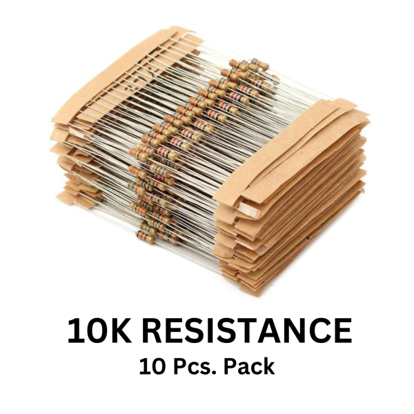 10K Resistance (10 Pcs. Pack)